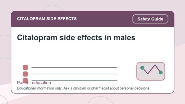 Citalopram side effects in males - citalopram side effects patient education image